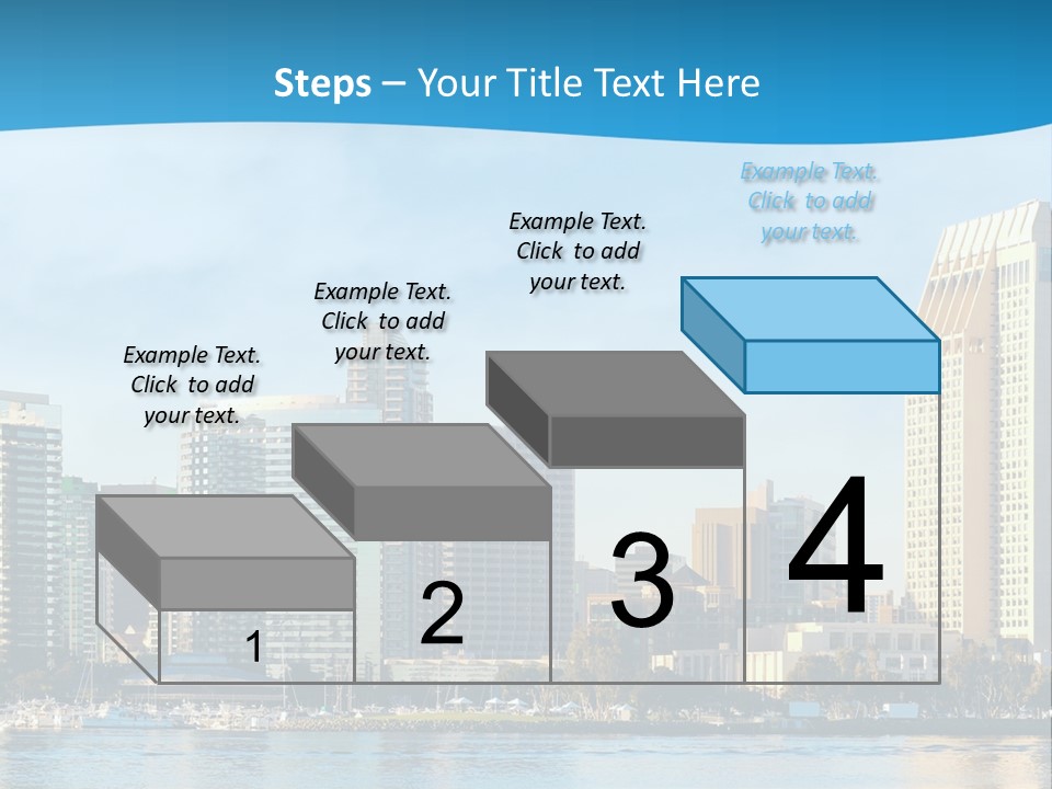 A City Under Water Powerpoint Presentation Template PowerPoint Template