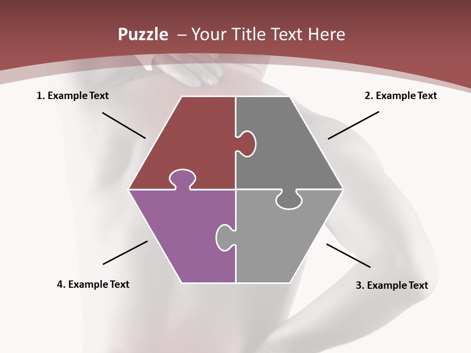 A Man Holding His Back In Pain Powerpoint Presentation PowerPoint Template