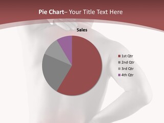 A Man Holding His Back In Pain Powerpoint Presentation PowerPoint Template