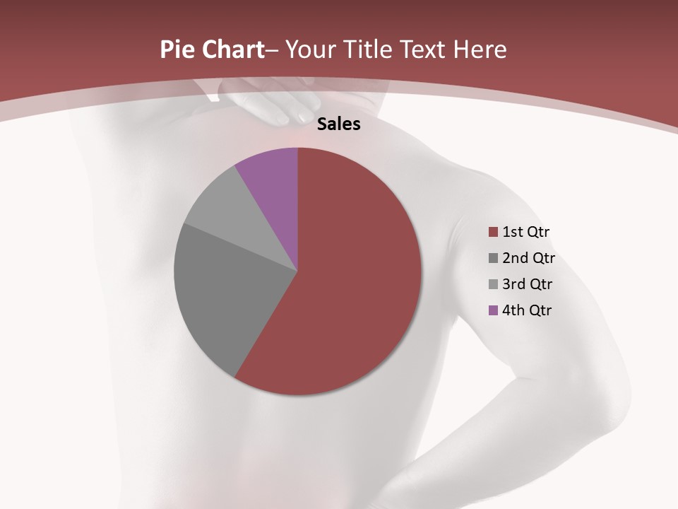 A Man Holding His Back In Pain Powerpoint Presentation PowerPoint Template