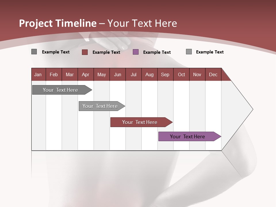 A Man Holding His Back In Pain Powerpoint Presentation PowerPoint Template