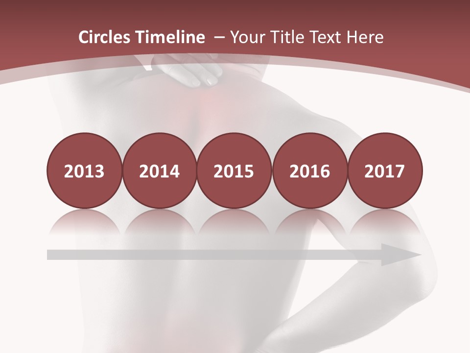 A Man Holding His Back In Pain Powerpoint Presentation PowerPoint Template