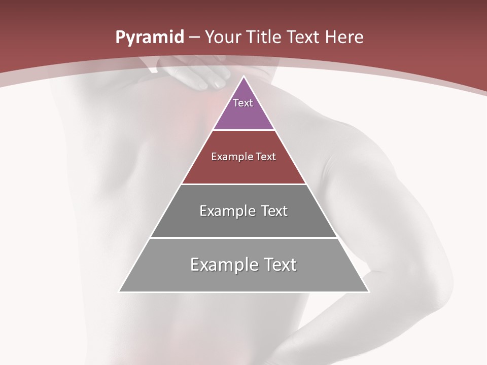 A Man Holding His Back In Pain Powerpoint Presentation PowerPoint Template