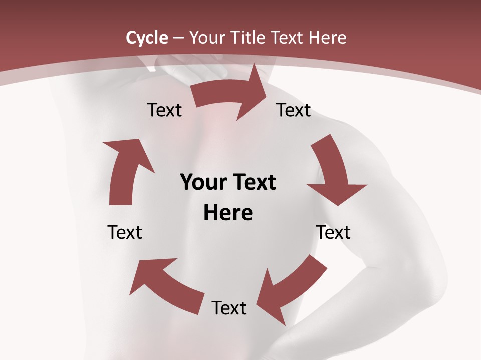 A Man Holding His Back In Pain Powerpoint Presentation PowerPoint Template