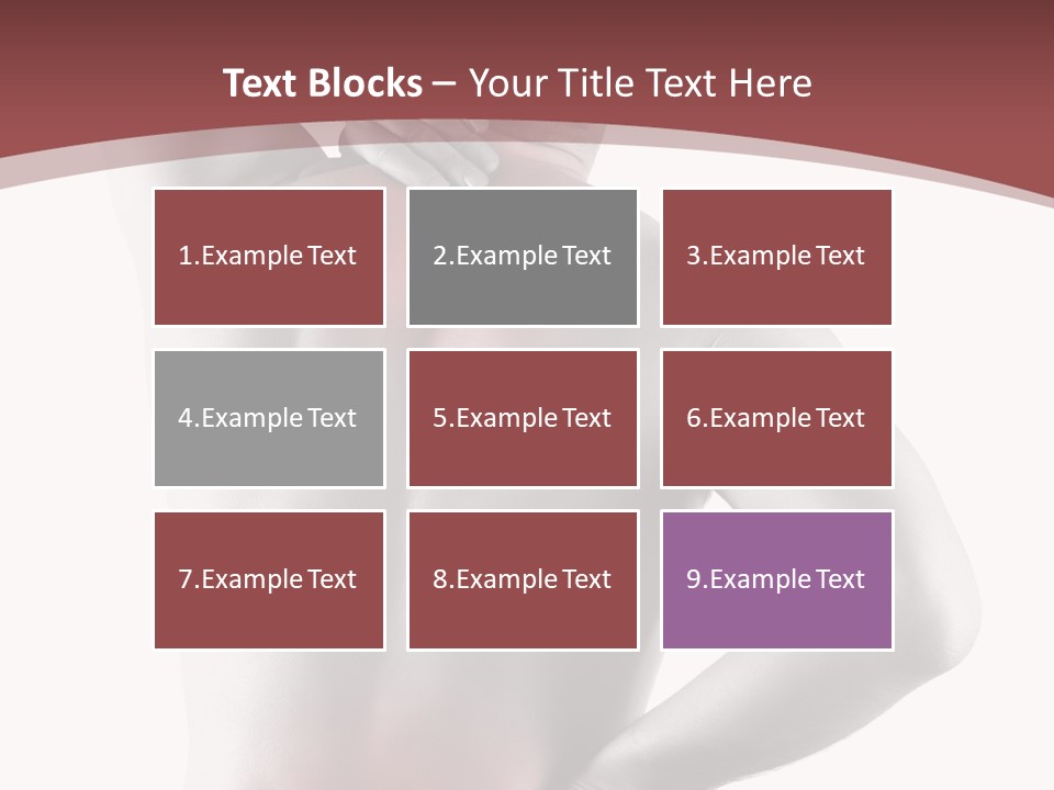 A Man Holding His Back In Pain Powerpoint Presentation PowerPoint Template