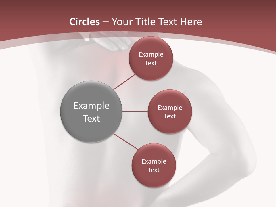 A Man Holding His Back In Pain Powerpoint Presentation PowerPoint Template