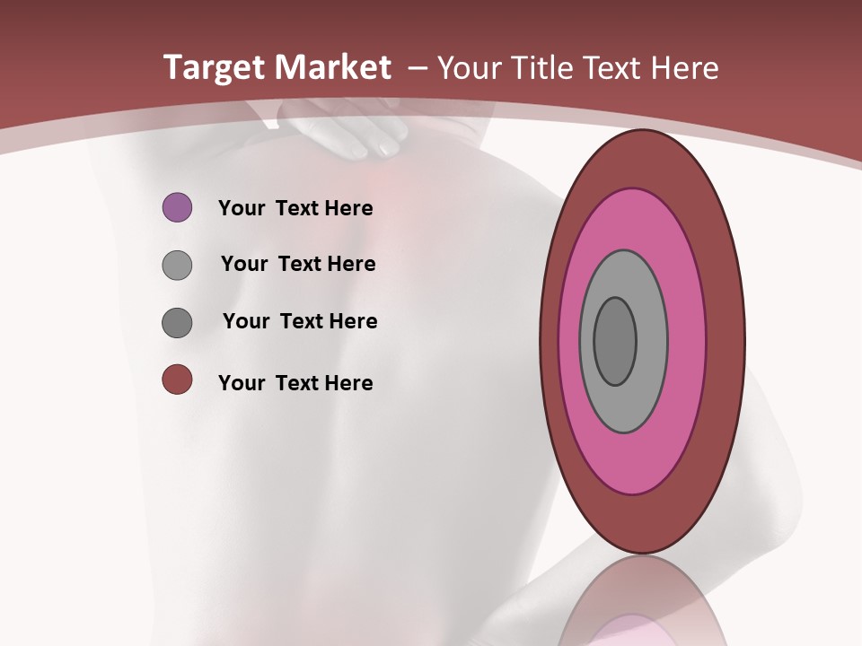 A Man Holding His Back In Pain Powerpoint Presentation PowerPoint Template