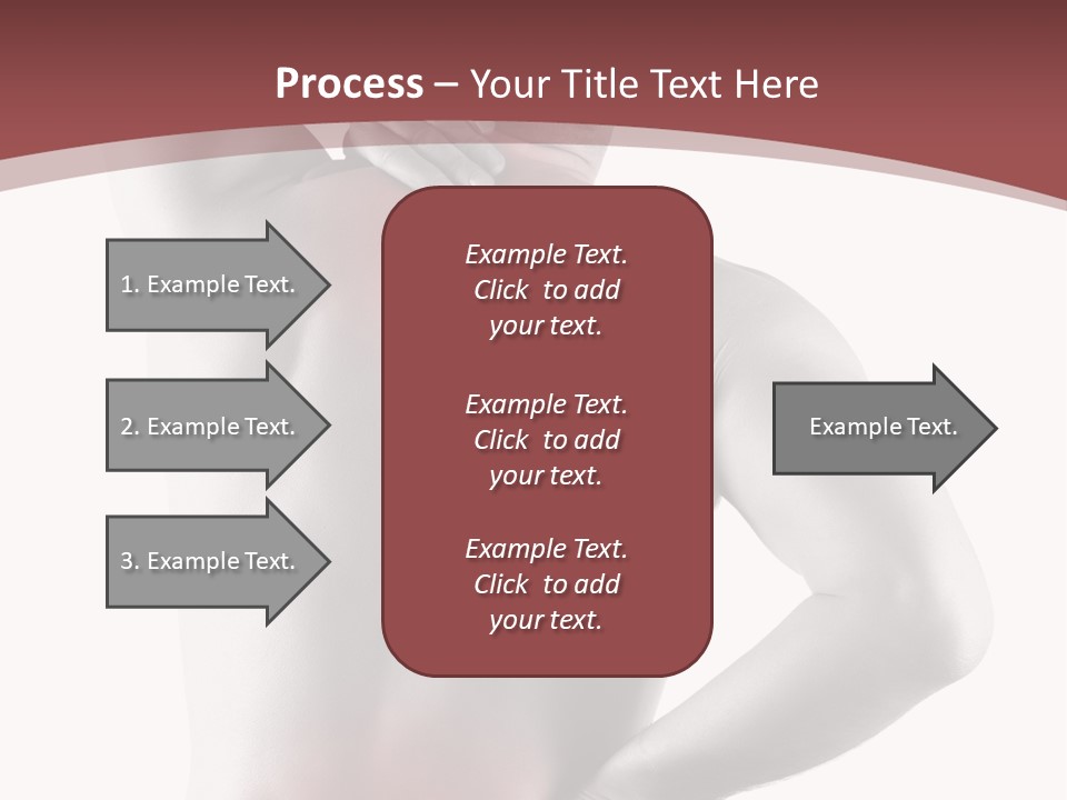 A Man Holding His Back In Pain Powerpoint Presentation PowerPoint Template
