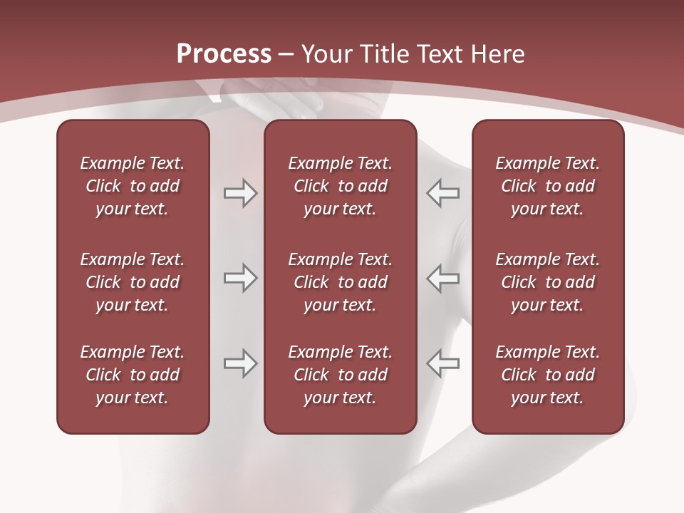 A Man Holding His Back In Pain Powerpoint Presentation PowerPoint Template