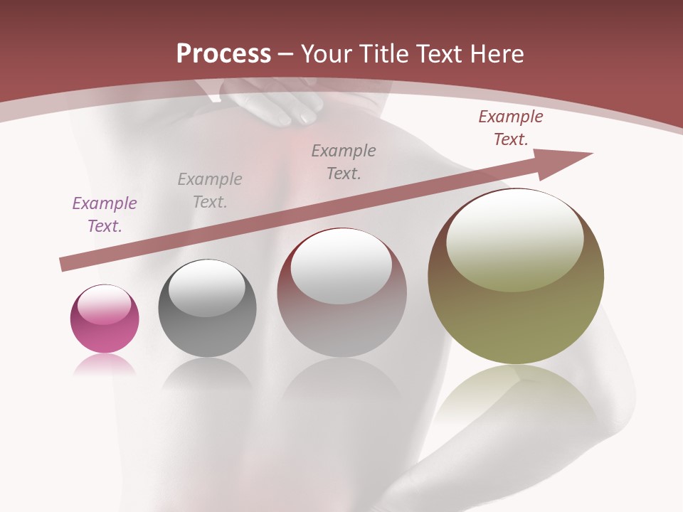 A Man Holding His Back In Pain Powerpoint Presentation PowerPoint Template