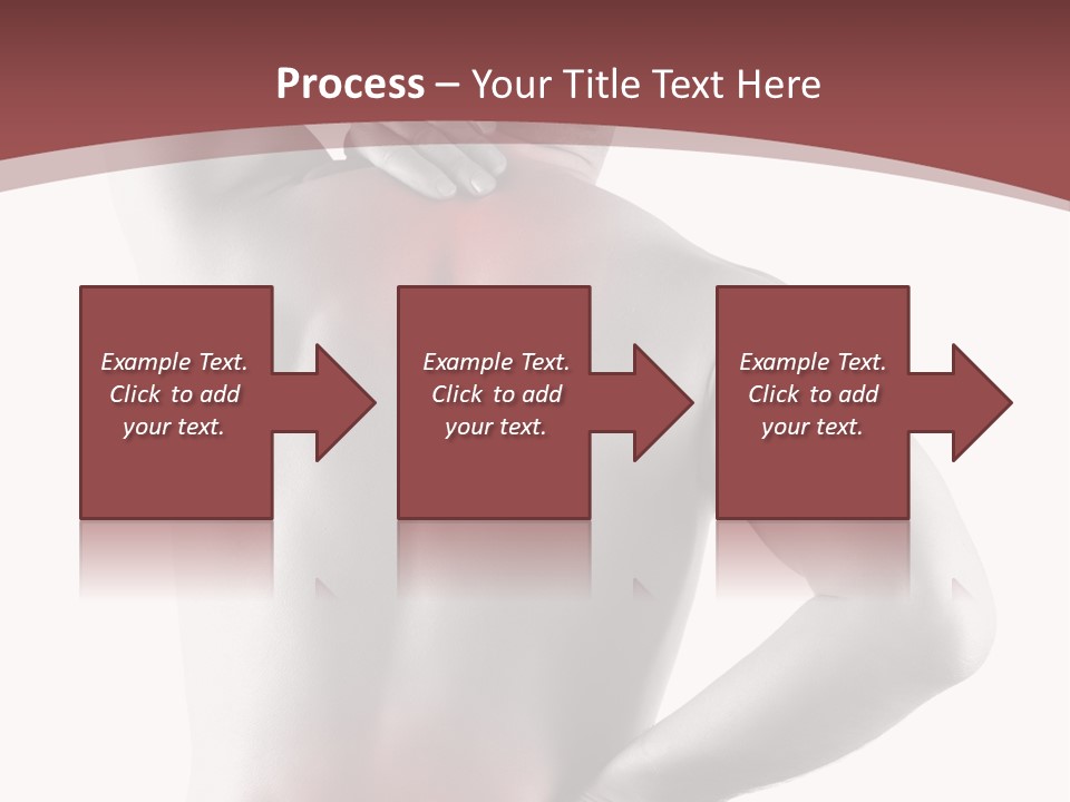 A Man Holding His Back In Pain Powerpoint Presentation PowerPoint Template