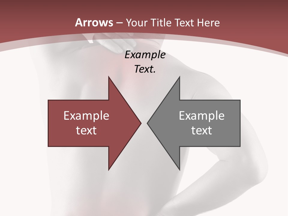 A Man Holding His Back In Pain Powerpoint Presentation PowerPoint Template