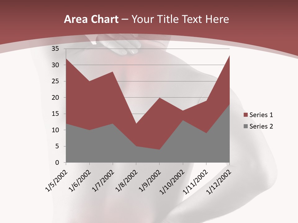 A Man Holding His Back In Pain Powerpoint Presentation PowerPoint Template