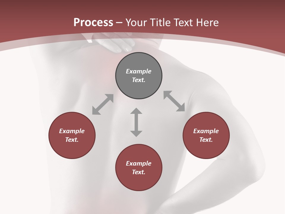 A Man Holding His Back In Pain Powerpoint Presentation PowerPoint Template