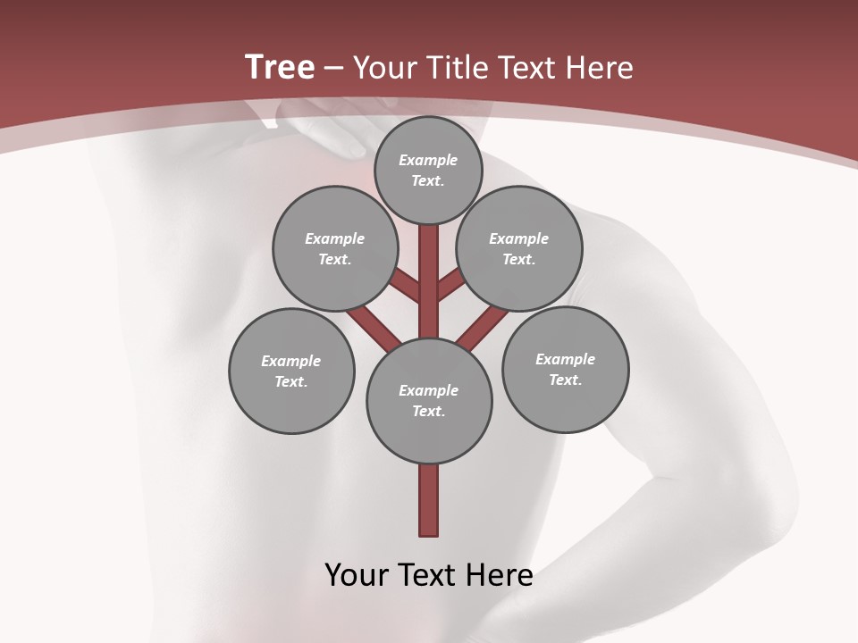 A Man Holding His Back In Pain Powerpoint Presentation PowerPoint Template