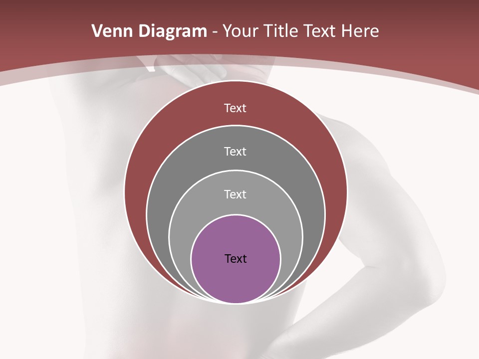 A Man Holding His Back In Pain Powerpoint Presentation PowerPoint Template