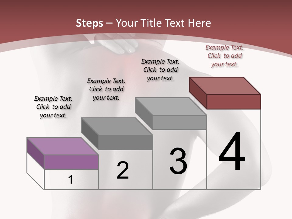 A Man Holding His Back In Pain Powerpoint Presentation PowerPoint Template