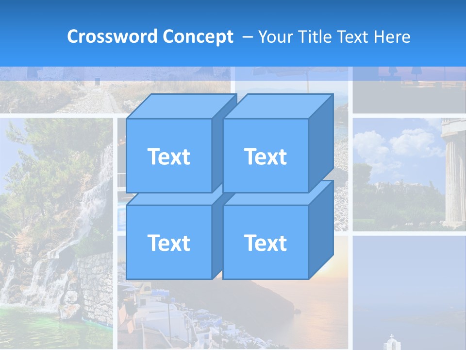 A Collage Of Photos With The Words Name Of The Presentation PowerPoint Template