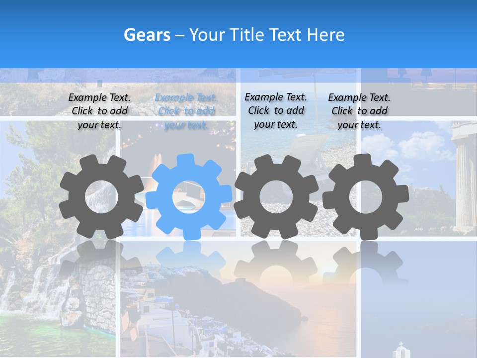 A Collage Of Photos With The Words Name Of The Presentation PowerPoint Template