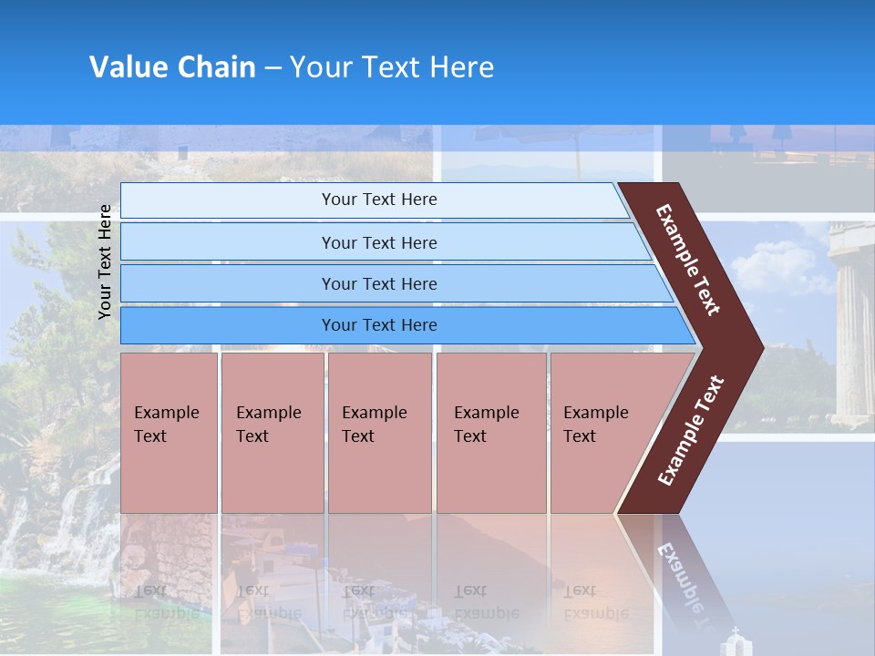 A Collage Of Photos With The Words Name Of The Presentation PowerPoint Template