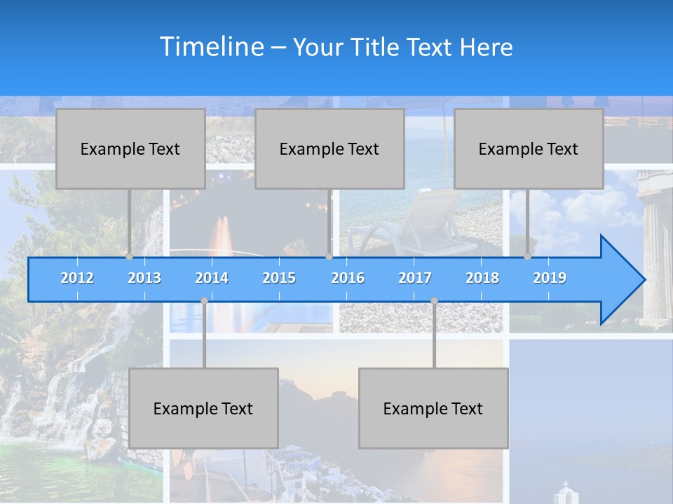 A Collage Of Photos With The Words Name Of The Presentation PowerPoint Template