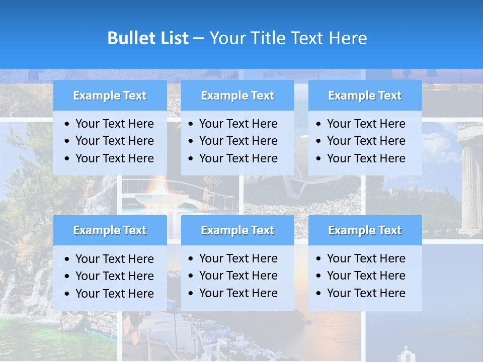 A Collage Of Photos With The Words Name Of The Presentation PowerPoint Template