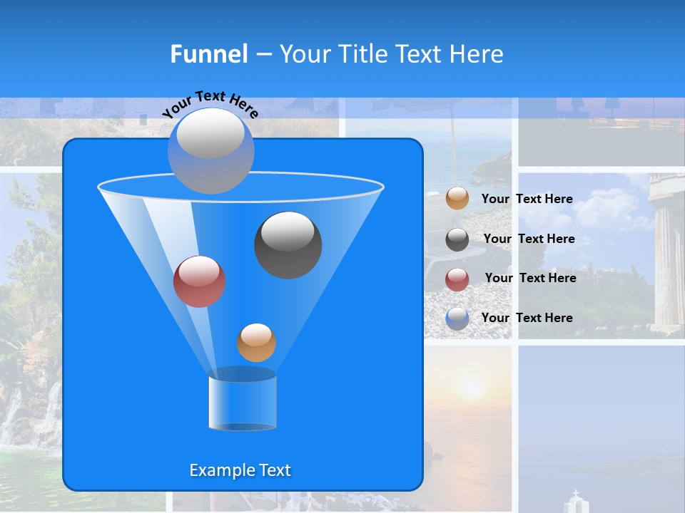 A Collage Of Photos With The Words Name Of The Presentation PowerPoint Template