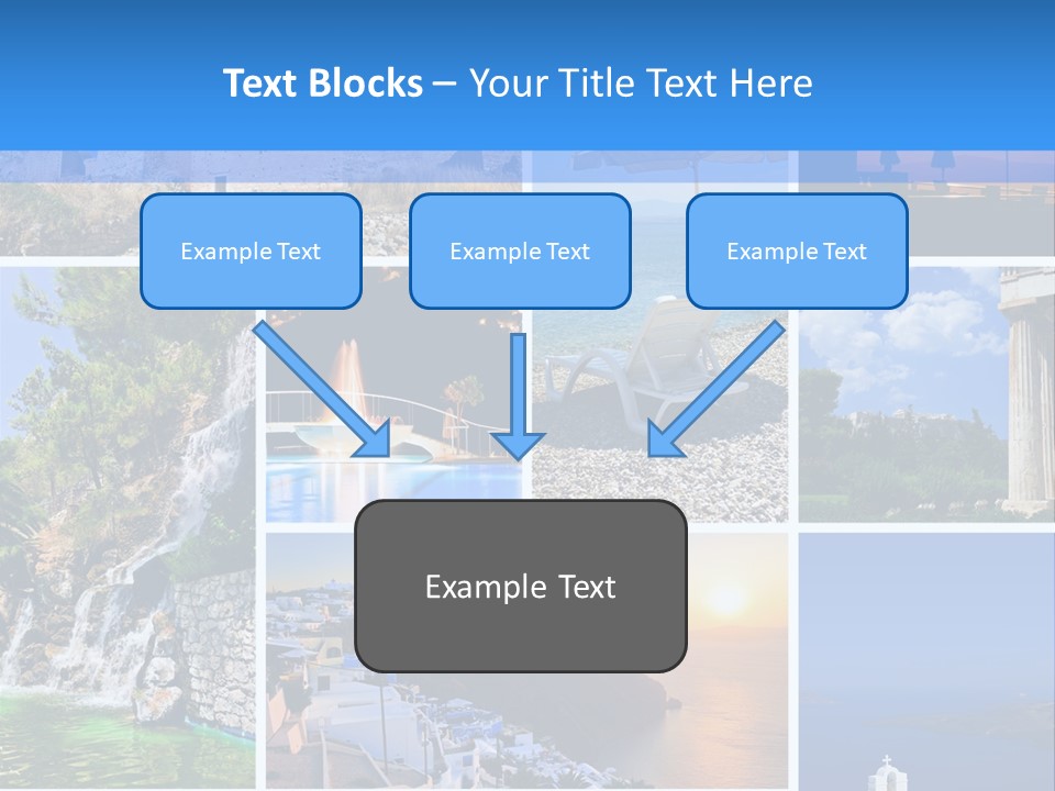 A Collage Of Photos With The Words Name Of The Presentation PowerPoint Template