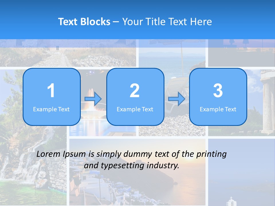 A Collage Of Photos With The Words Name Of The Presentation PowerPoint Template