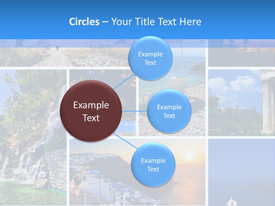A Collage Of Photos With The Words Name Of The Presentation PowerPoint Template