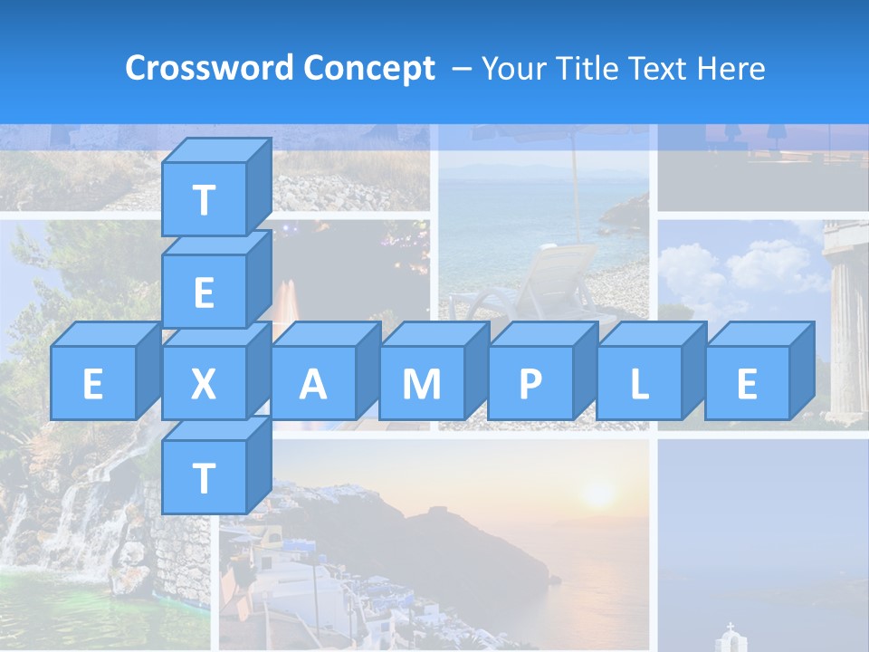 A Collage Of Photos With The Words Name Of The Presentation PowerPoint Template