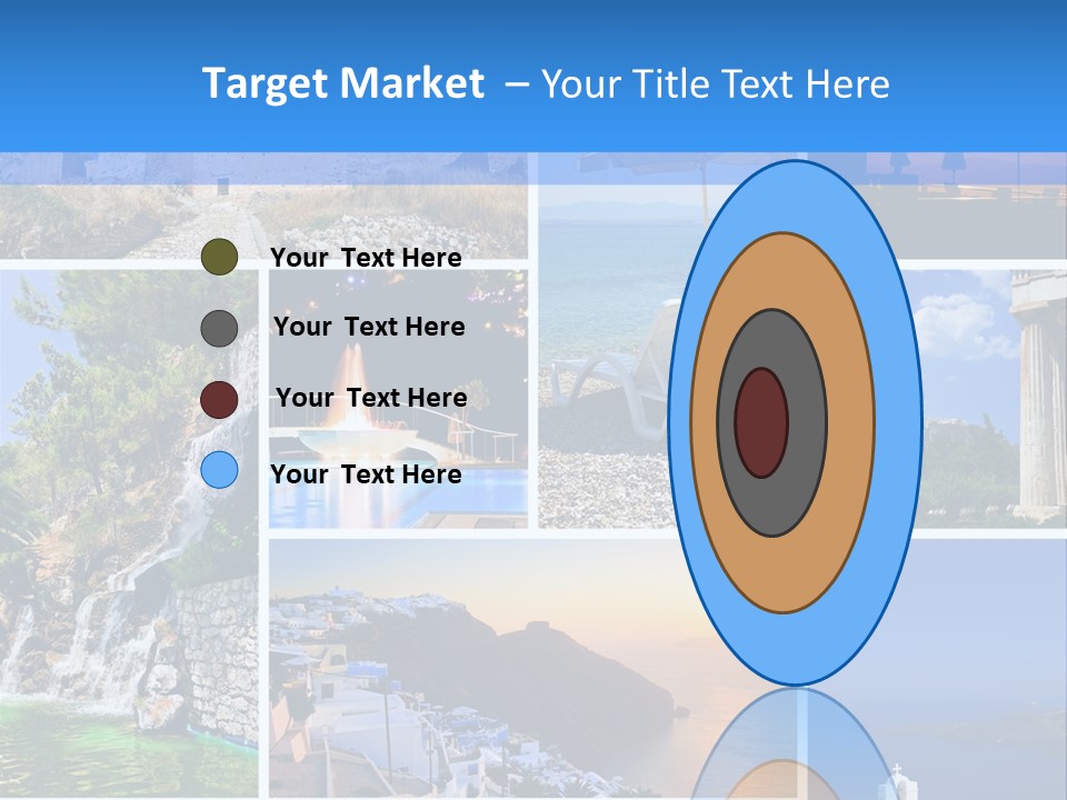 A Collage Of Photos With The Words Name Of The Presentation PowerPoint Template