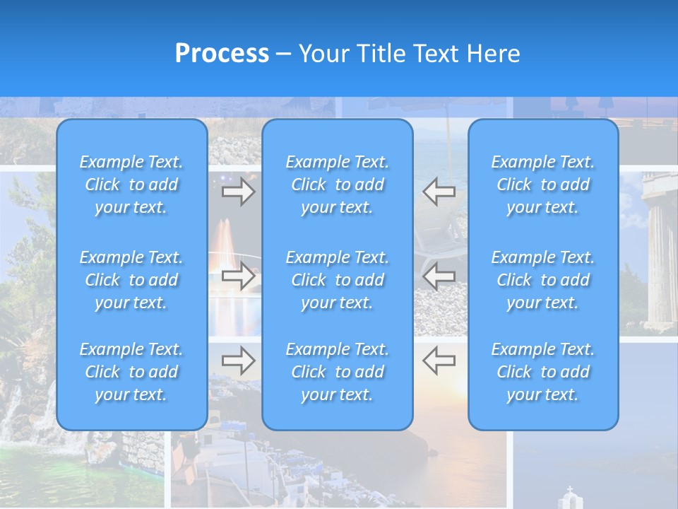 A Collage Of Photos With The Words Name Of The Presentation PowerPoint Template