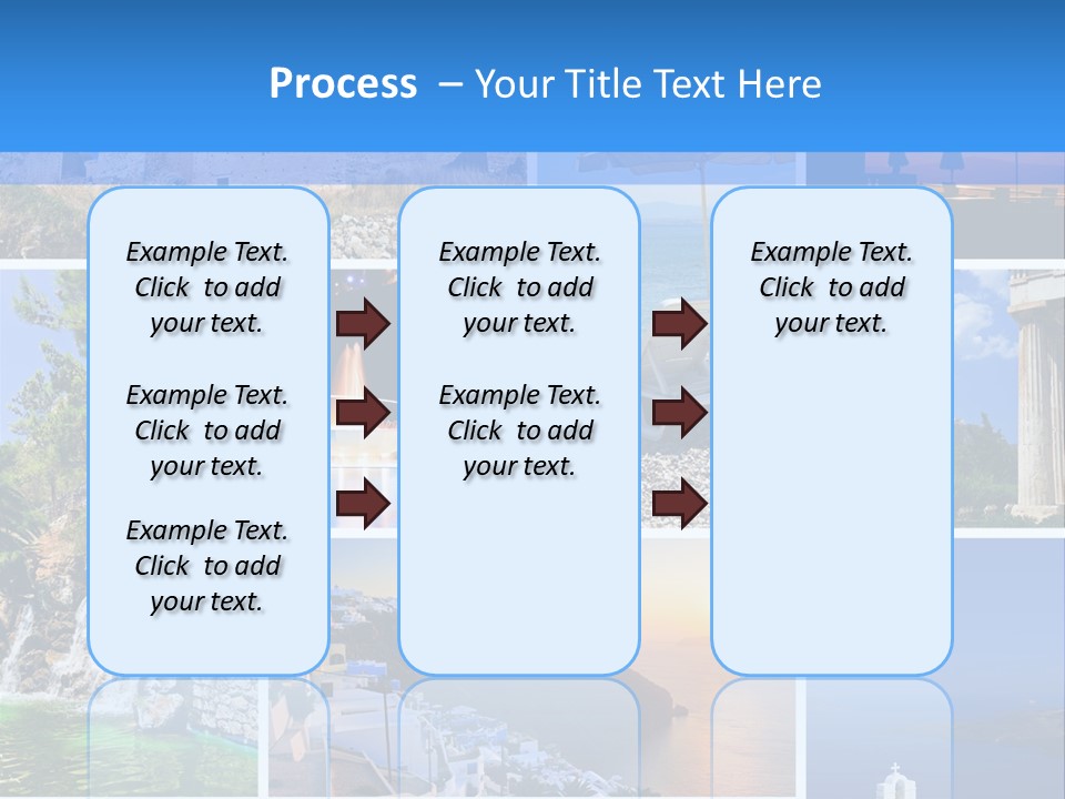 A Collage Of Photos With The Words Name Of The Presentation PowerPoint Template