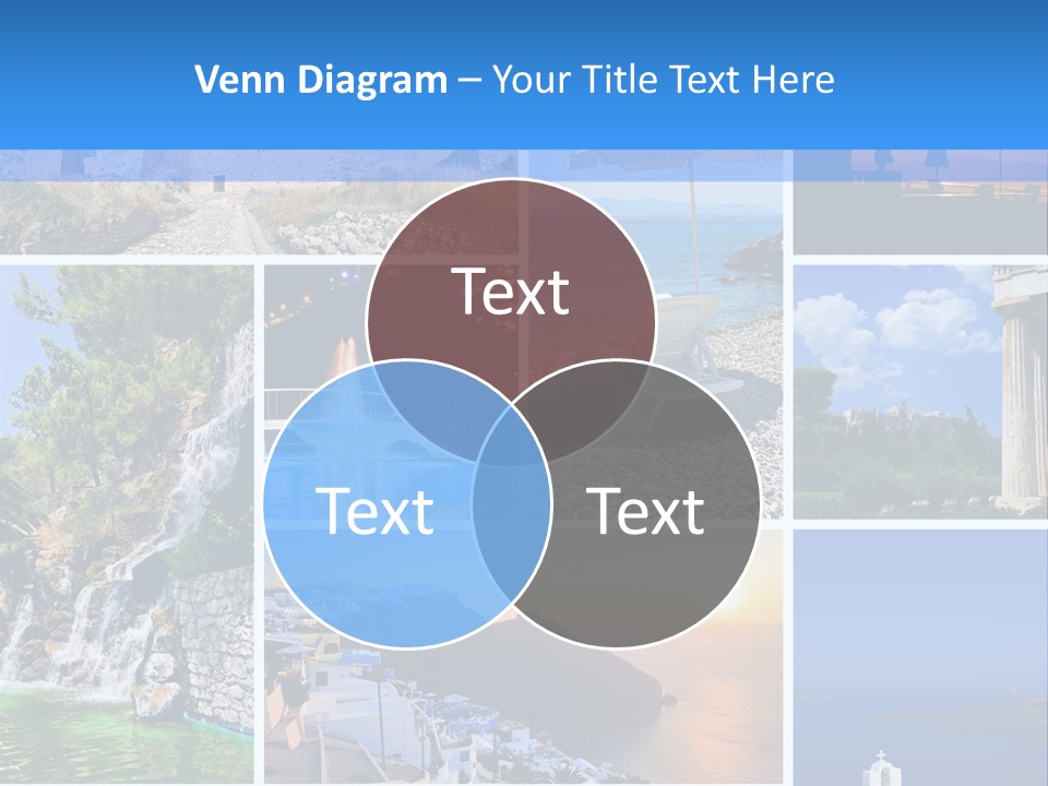 A Collage Of Photos With The Words Name Of The Presentation PowerPoint Template
