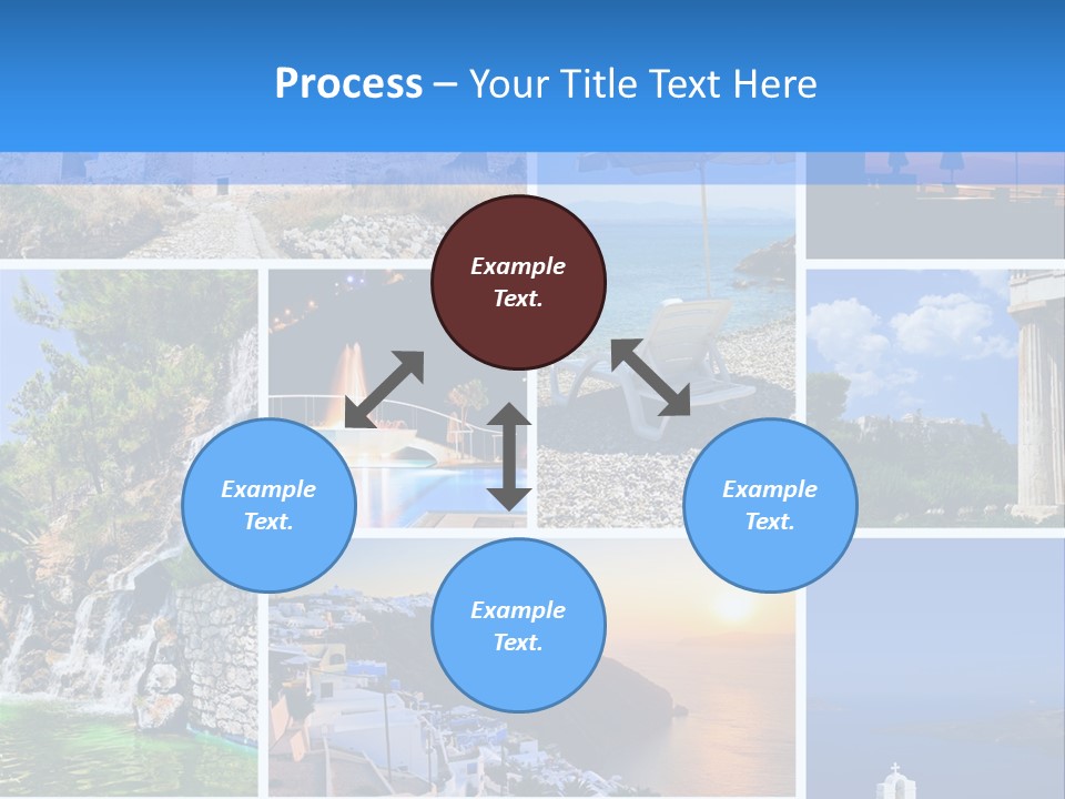 A Collage Of Photos With The Words Name Of The Presentation PowerPoint Template