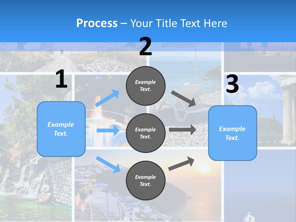 A Collage Of Photos With The Words Name Of The Presentation PowerPoint Template