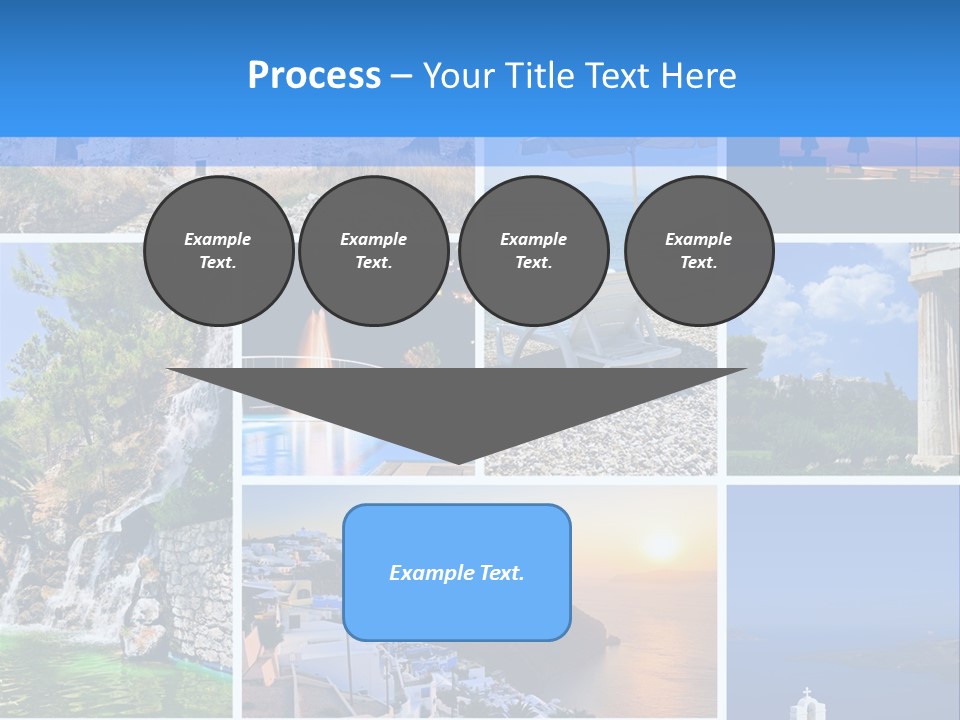 A Collage Of Photos With The Words Name Of The Presentation PowerPoint Template