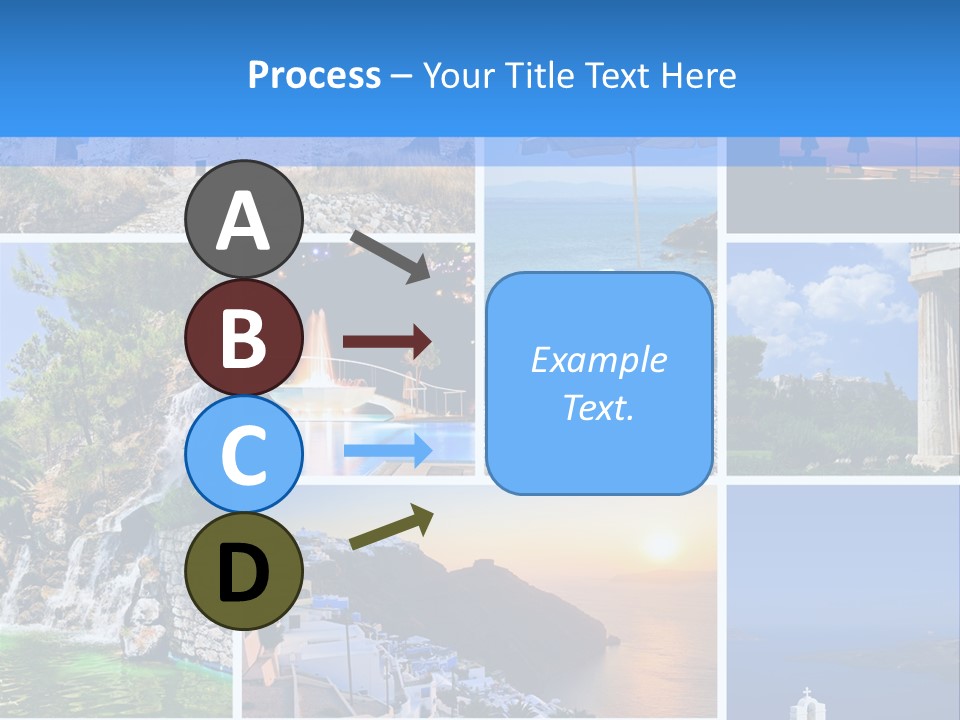 A Collage Of Photos With The Words Name Of The Presentation PowerPoint Template