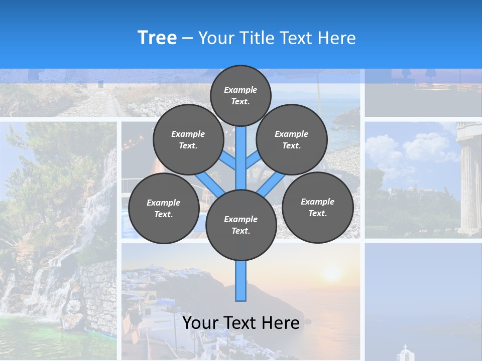 A Collage Of Photos With The Words Name Of The Presentation PowerPoint Template