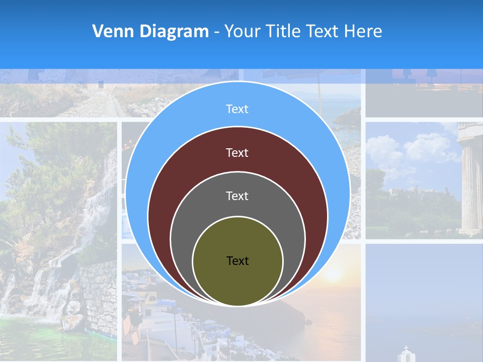 A Collage Of Photos With The Words Name Of The Presentation PowerPoint Template