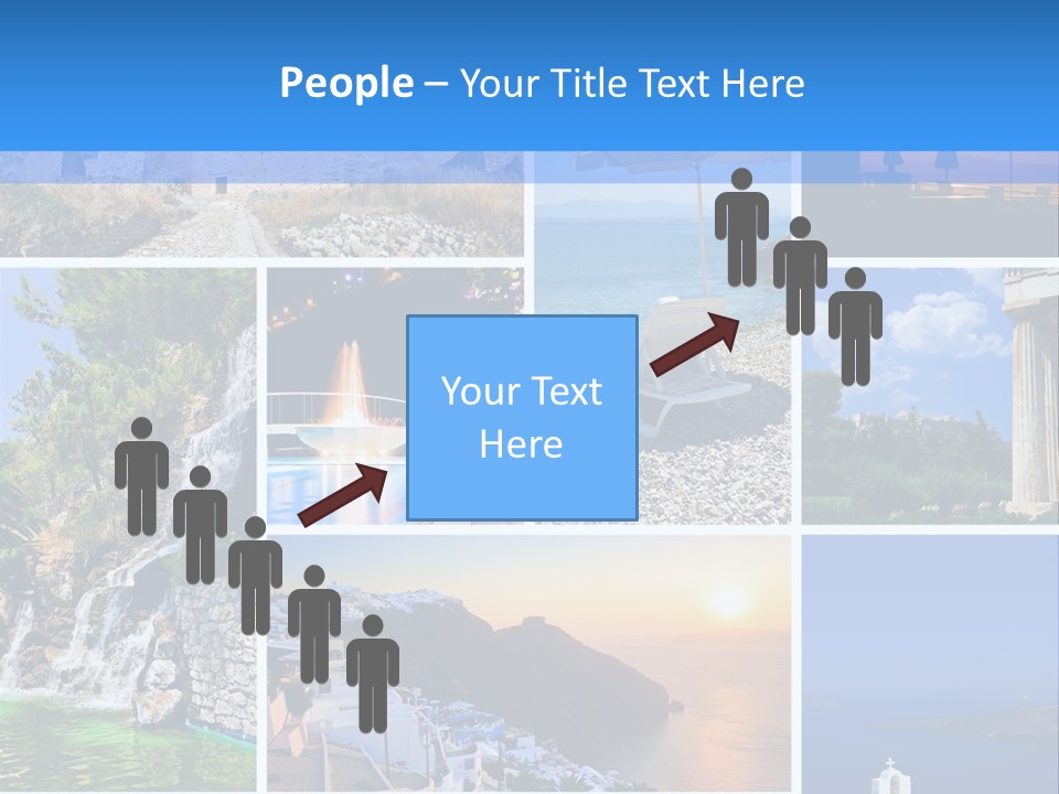 A Collage Of Photos With The Words Name Of The Presentation PowerPoint Template