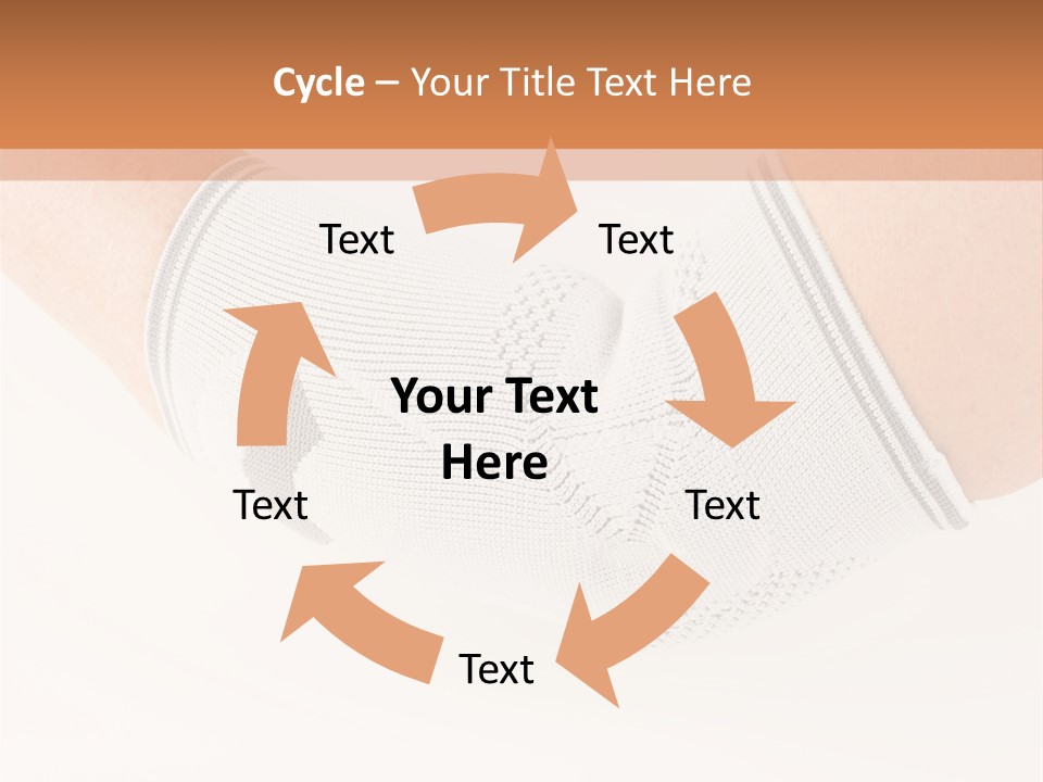 A Person With A Cast On Their Arm PowerPoint Template