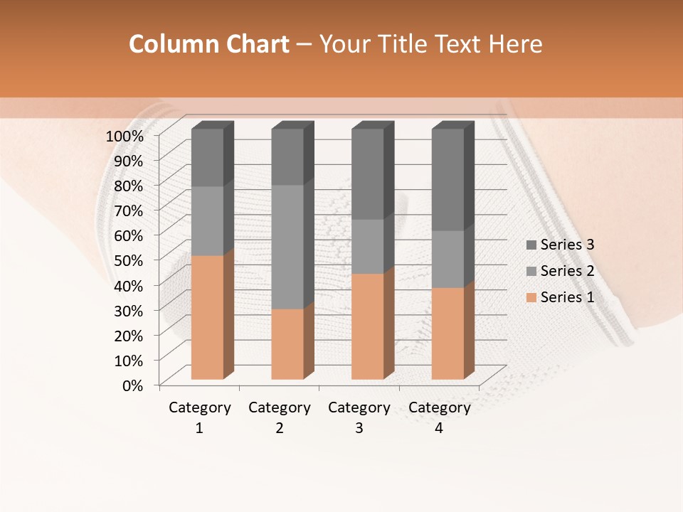 A Person With A Cast On Their Arm PowerPoint Template