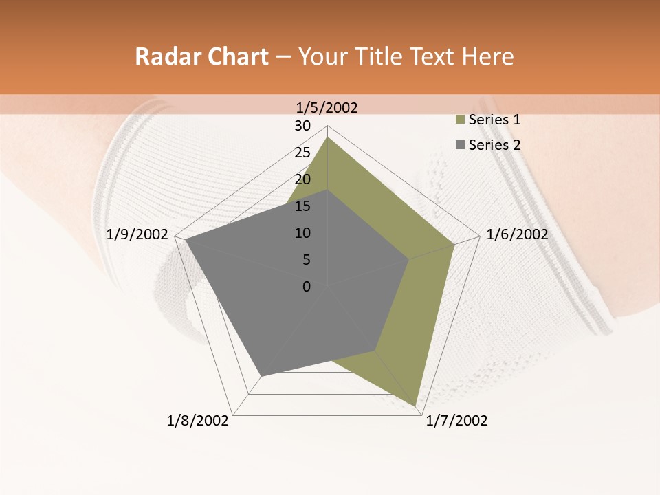 A Person With A Cast On Their Arm PowerPoint Template