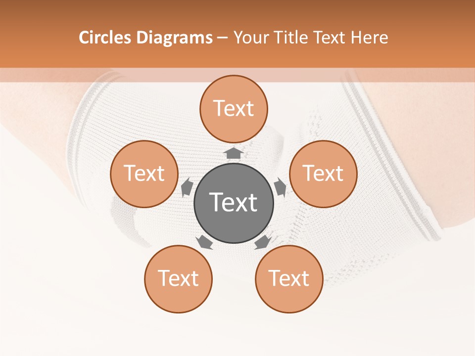 A Person With A Cast On Their Arm PowerPoint Template