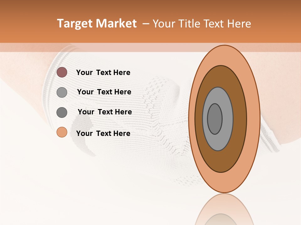 A Person With A Cast On Their Arm PowerPoint Template