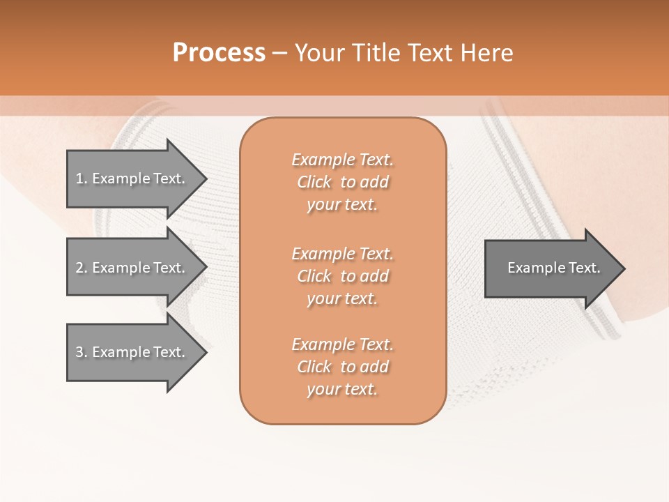 A Person With A Cast On Their Arm PowerPoint Template