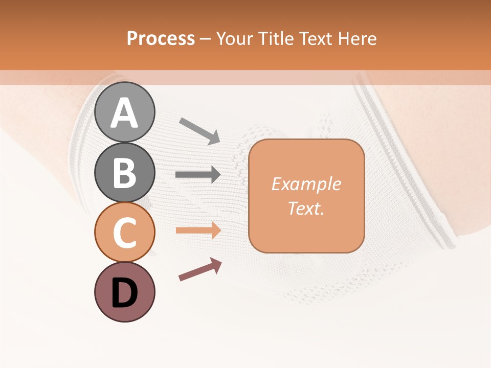 A Person With A Cast On Their Arm PowerPoint Template