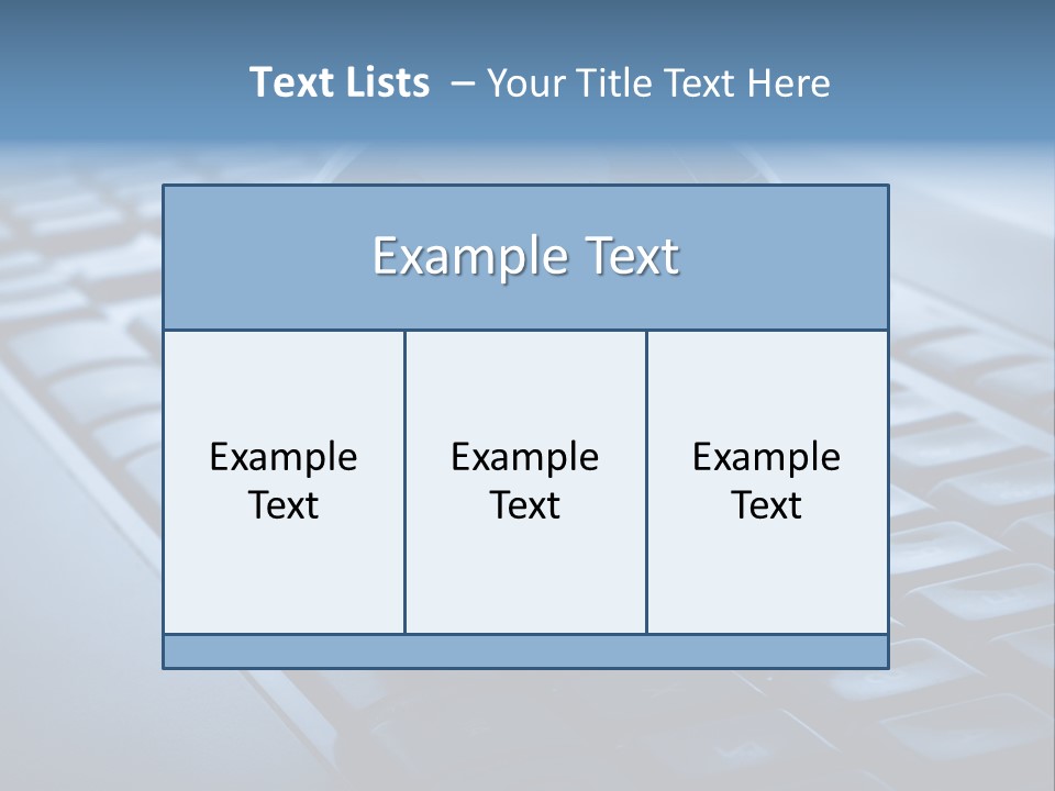 A Globe On Top Of A Computer Keyboard PowerPoint Template